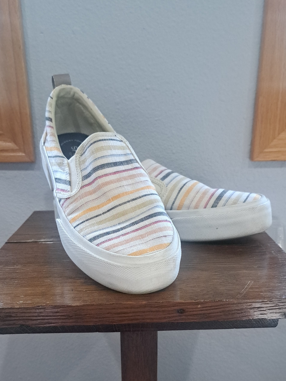Sperry Striped Slip-On Casual Sneakers - Multicolor